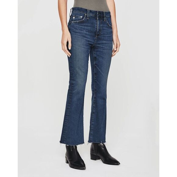 AG Adriano Goldschmied Women's Farrah Boot Cut Jeans Blue Size 32x32 NWOT - Picture 1 of 11